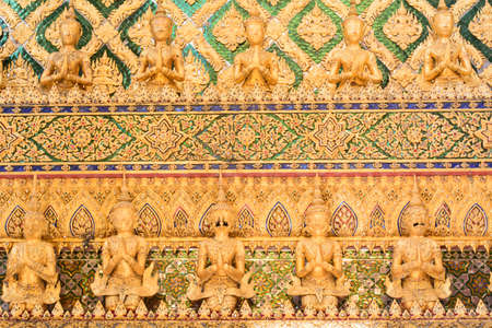 Wat Phra Kaew is a landmark of the Thailand.のeditorial素材