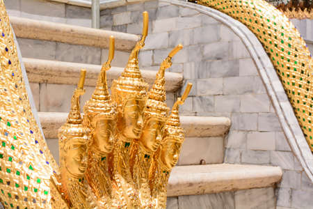 Wat Phra Kaew is a landmark of the Thailand.のeditorial素材