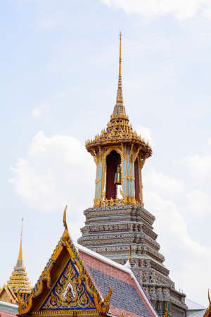 Wat Phra Kaew is a landmark of the Thailand.のeditorial素材