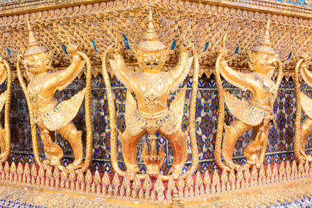 Wat Phra Kaew is a landmark of the Thailand.のeditorial素材