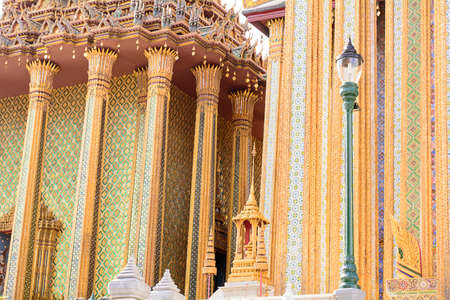 Wat Phra Kaew is a landmark of the Thailand.のeditorial素材