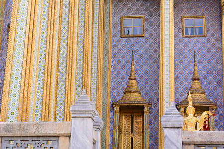 Wat Phra Kaew is a landmark of the Thailand.のeditorial素材