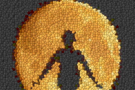 Abstract Mosaicの写真素材