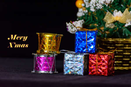 Merry Christmas  Happy New Yearの写真素材