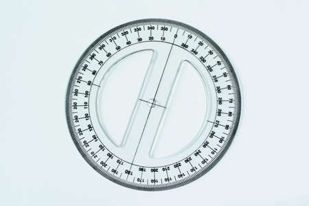 The drafting supplies on a white background.