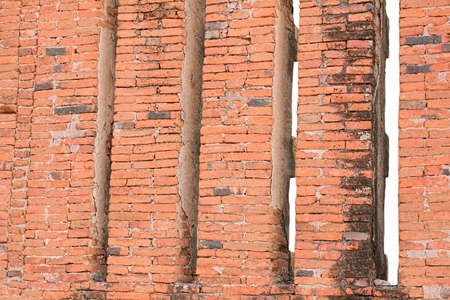 Stone wall texture made from stiff stone.の写真素材