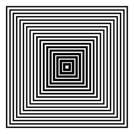 The abstract squares. Great effect, is it big hole with light or infinite corridorの写真素材