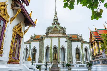One landmark of Wat Phra Kaew in Bangkok, Thailand. A place everyone in every religion can be...