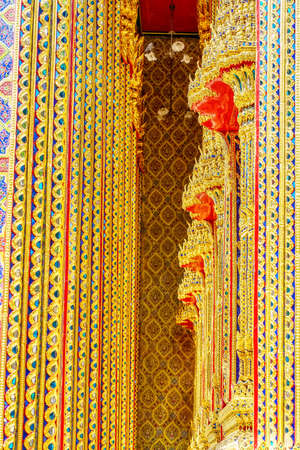 One landmark of Wat Ratchabophit Sathit Maha Simaram in Bangkok, Thailand. A place everyone in every...