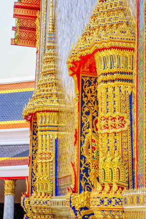 One landmark of Wat Ratchabophit Sathit Maha Simaram in Bangkok, Thailand. A place everyone in every religion can be viewed.のeditorial素材