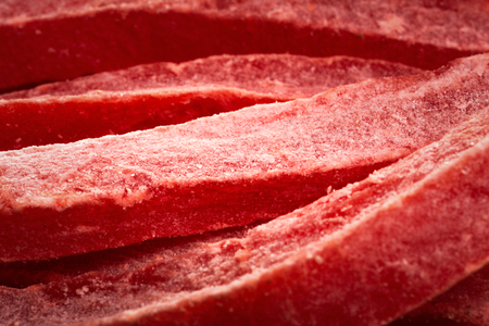 dried papaya の写真素材