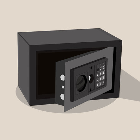 a vector safety boxのイラスト素材