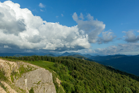 Landscape of Grachevsky Passの写真素材