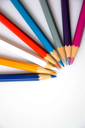  colored pencils の写真素材