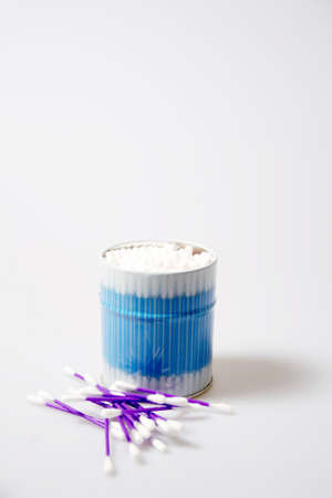 cotton budsの写真素材