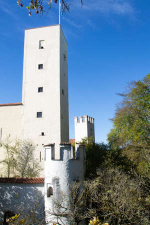 castle in GrÃ¼nwald near Munichのeditorial素材