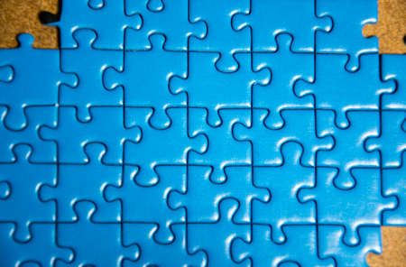detail of puzzleの写真素材