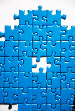 detail of puzzleの写真素材