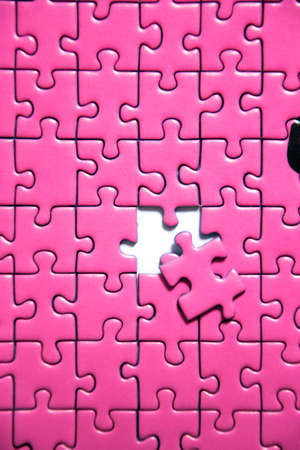 detail of puzzleの写真素材