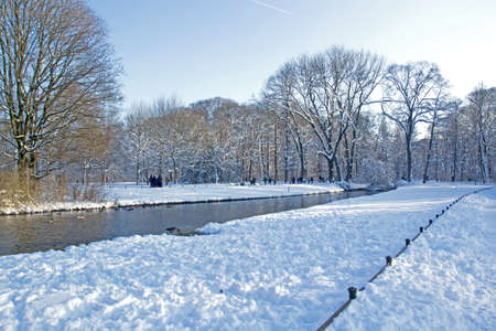 winter in munichの写真素材