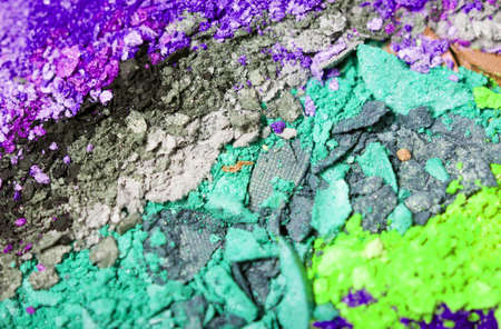 broken  eye shadowの写真素材