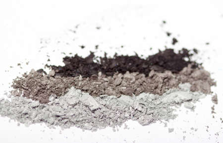 broken  eye shadow