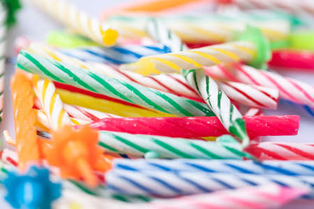 birthday candlesの写真素材