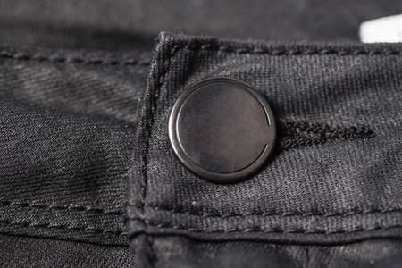 detail of jeansの写真素材