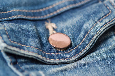 detail of jeansの写真素材