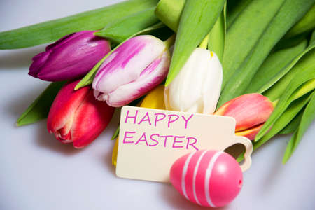 colourful decoration of greeting card の写真素材