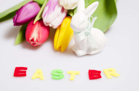 colourful decoration of flowersの写真素材