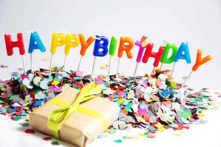 birthday decorationの写真素材