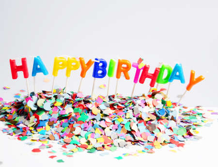 birthday decorationの写真素材