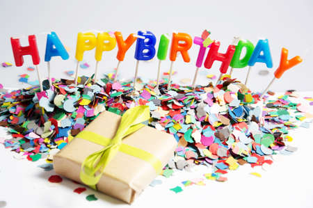 birthday decorationの写真素材