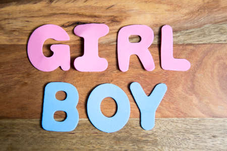 colorful lettersの写真素材