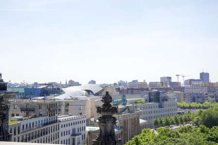 Berlin Skylineの写真素材