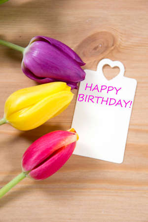 happy birthdayの写真素材