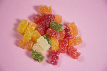 some gummy bearsの写真素材