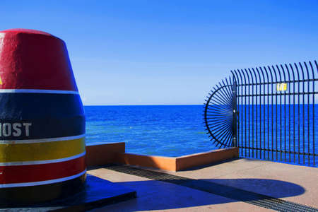 the southernmost point in KEy Westの写真素材