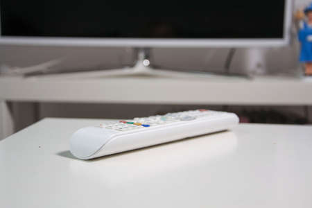white remote