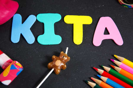 Kita- german word for nurseryの写真素材