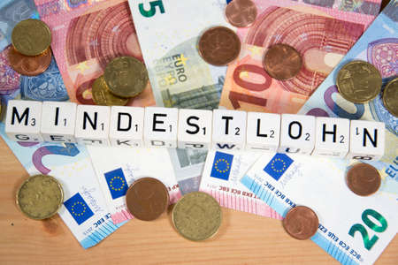 mindestlohn- the german word for minimum wage