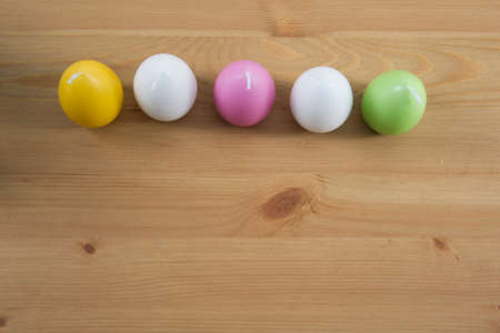 colourful easter decorationの写真素材