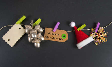 a colourful christmas backgroundの写真素材