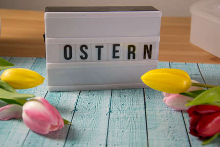 Easter backgroundの写真素材