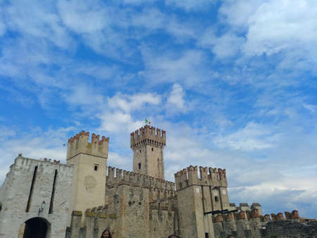 Sirmione at lake gardaの写真素材