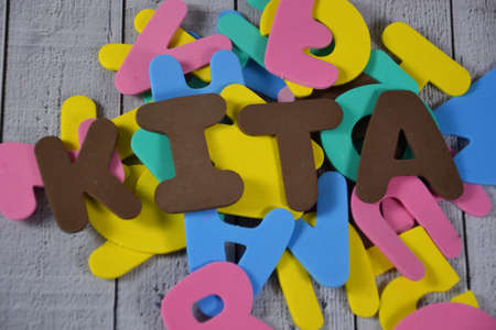KITA - german for nurseryの写真素材