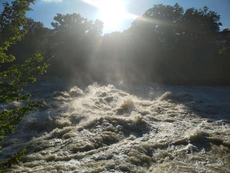high tideの写真素材