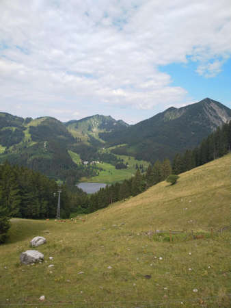 bavarian alpsの写真素材
