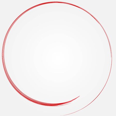 Abstract Circle on White Background. Design Element for Graphic Design / Party Flyers / Business Presentation / Posters. Vector Illustration.のイラスト素材